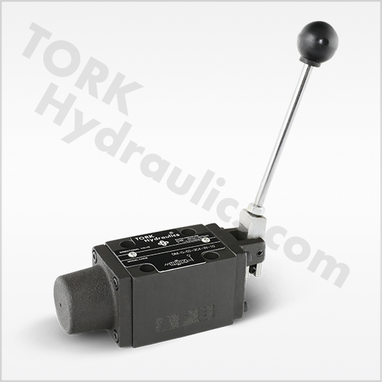 DM series manually operated directional valves